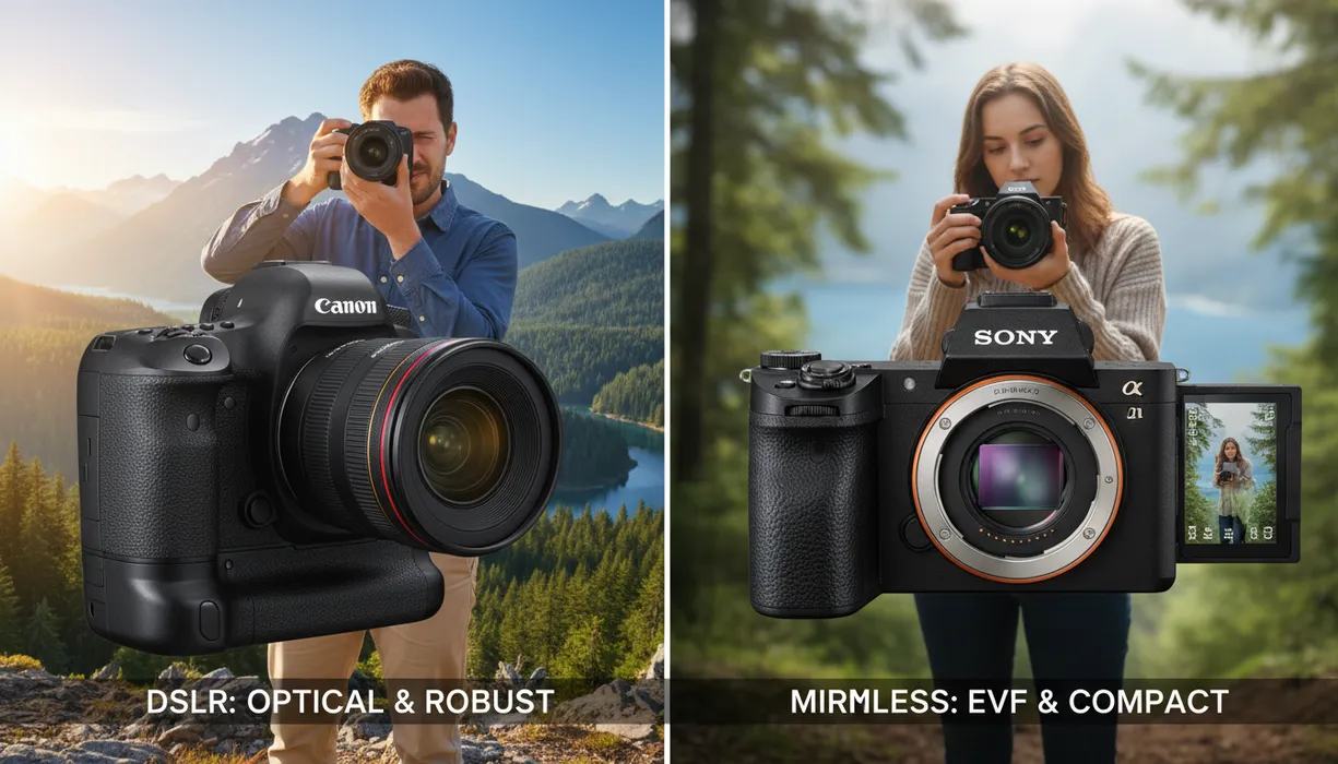 Comparing DSLR vs Mirrorless Cameras for Photography