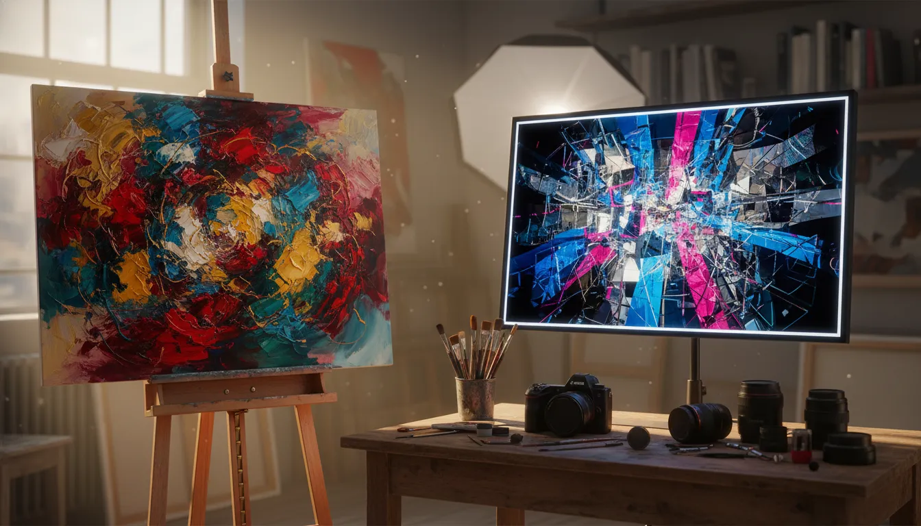 abstract art comparison