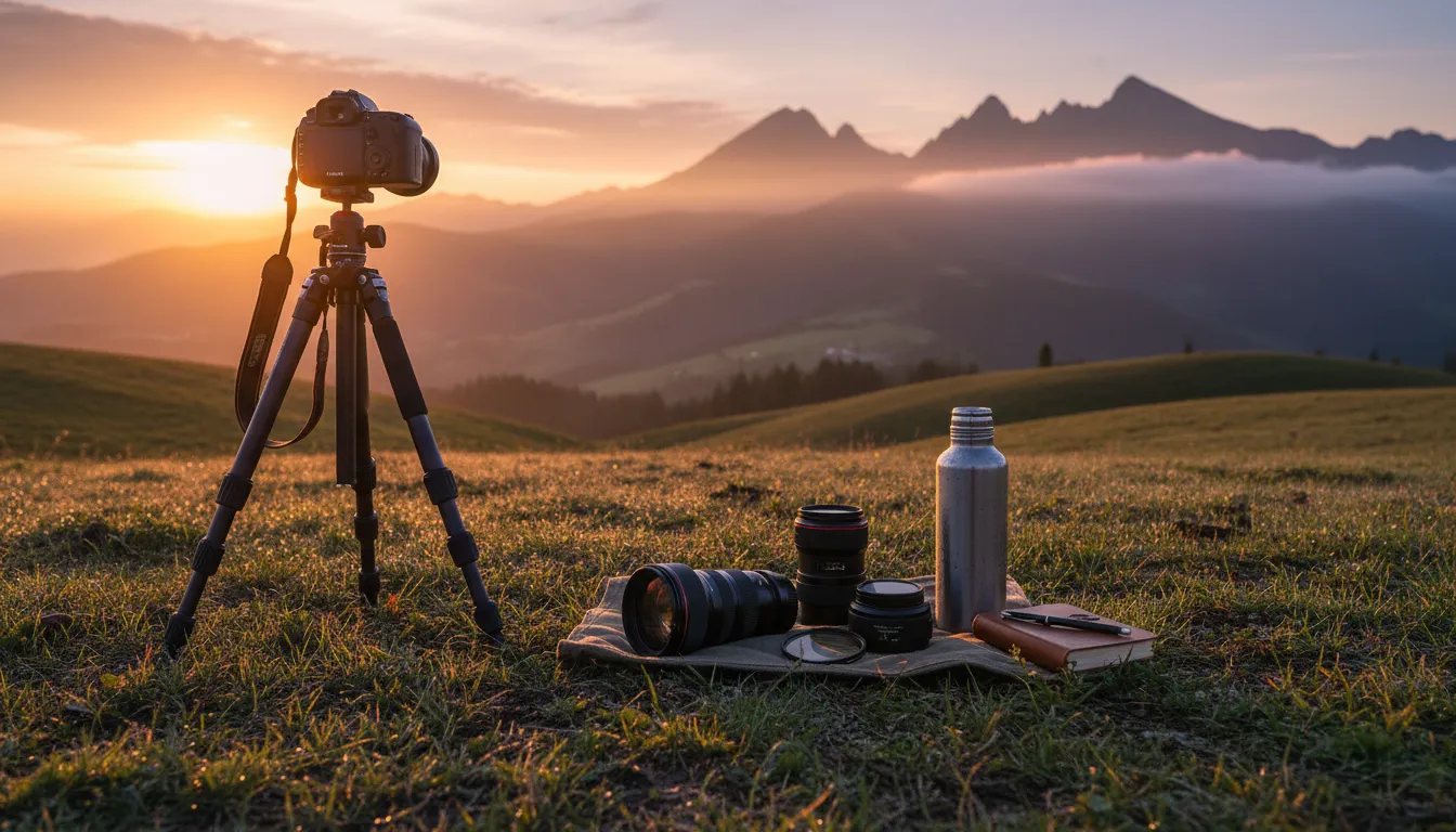landscape photography equipment