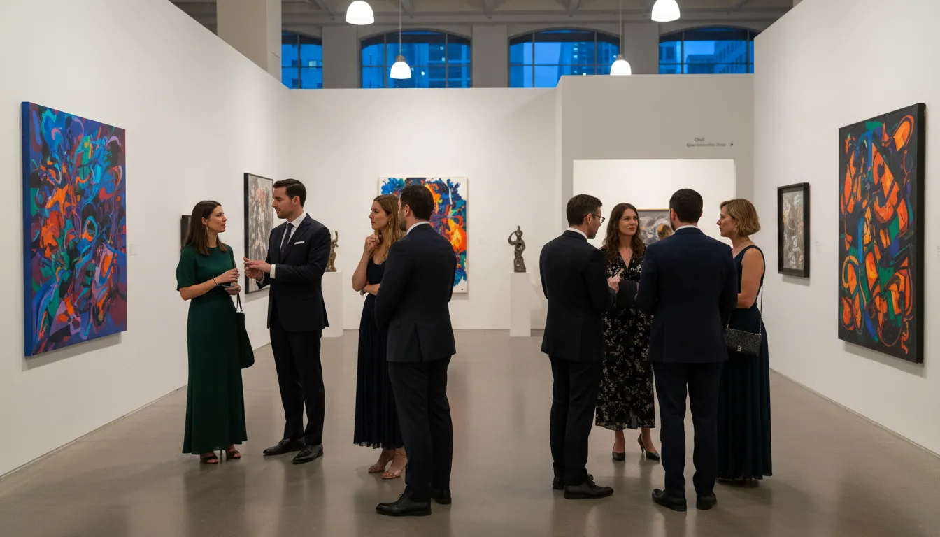 art exhibition etiquette