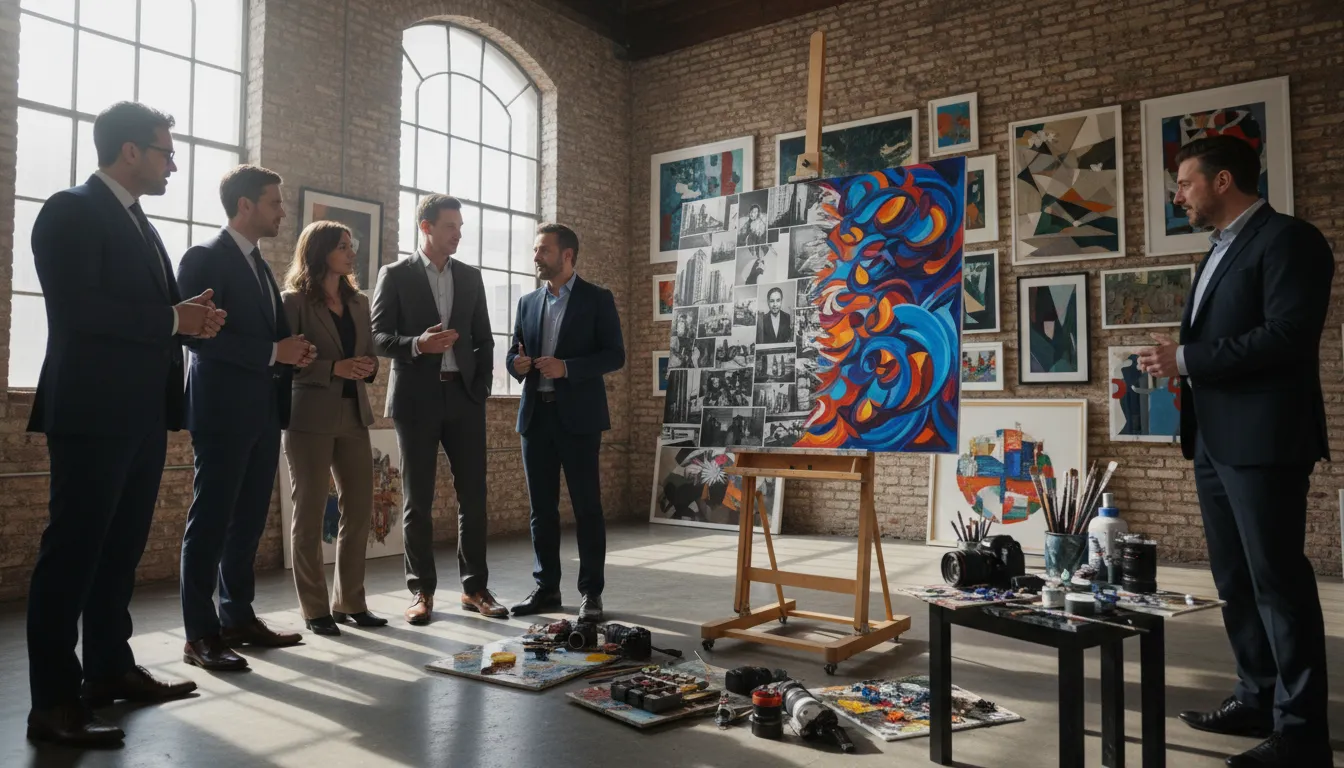 cross-disciplinary art