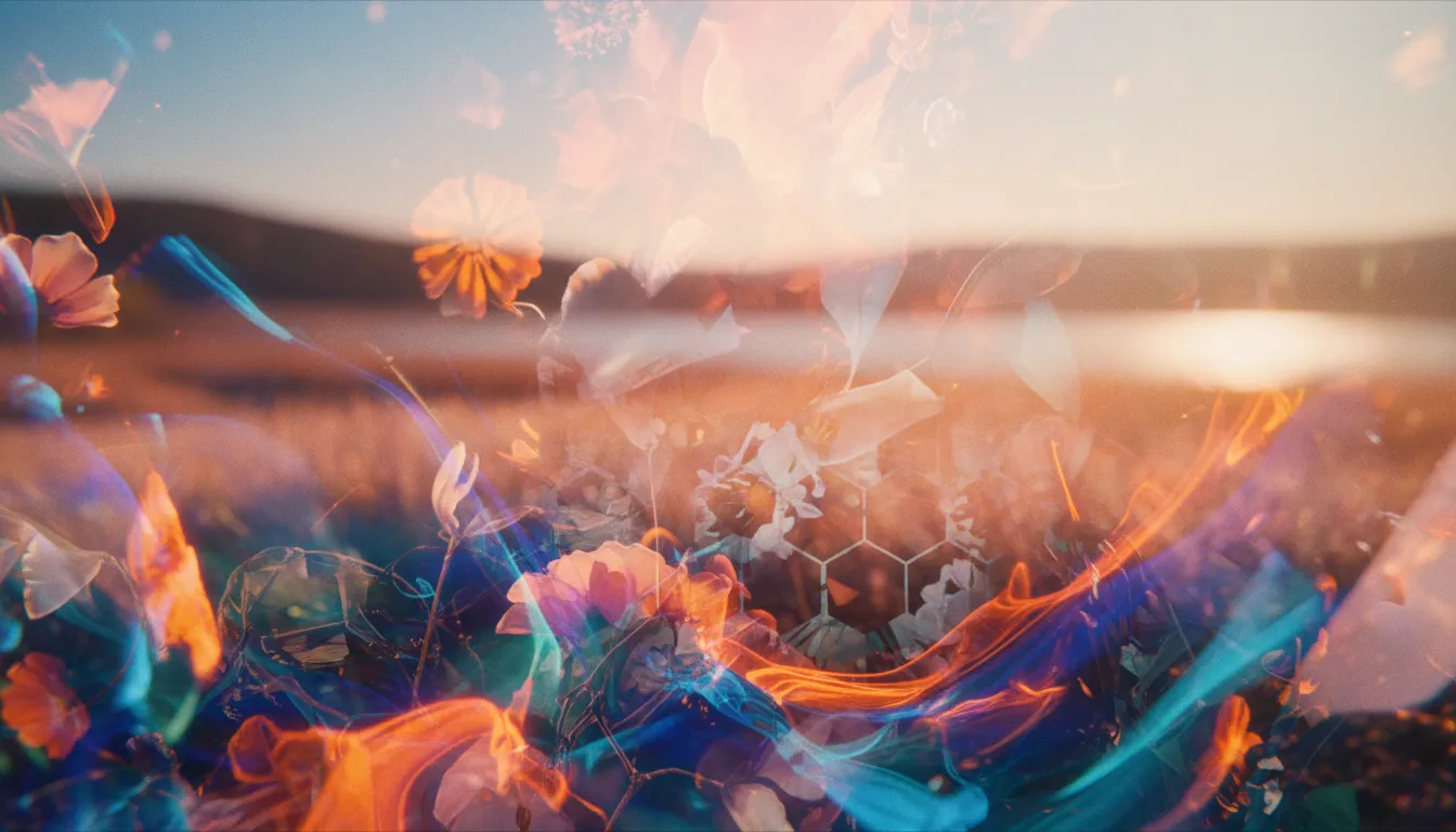 abstract photography post-processing